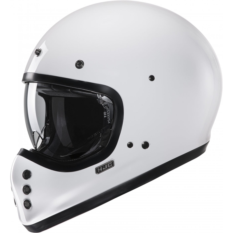 HJC V60 Solid integralinis motociklininko šalmas baltas