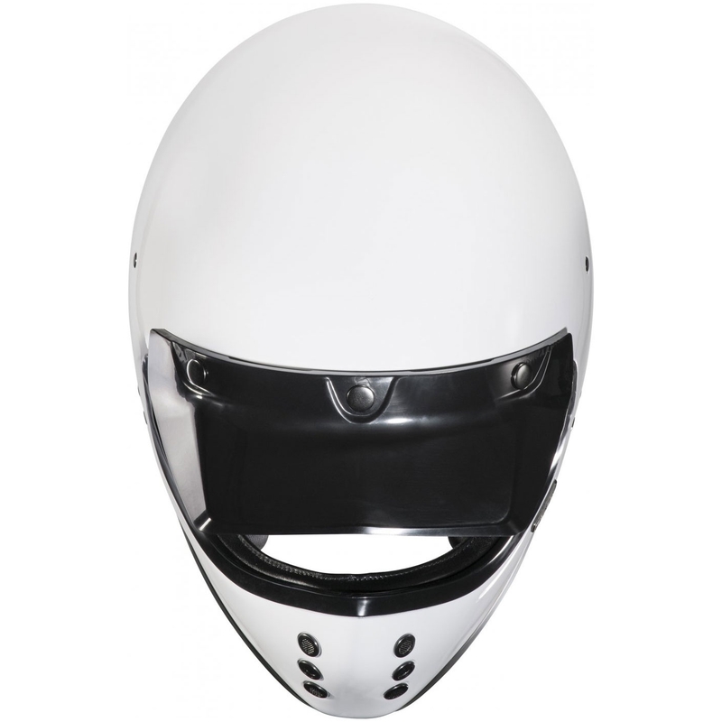 HJC V60 Solid integralinis motociklininko šalmas baltas