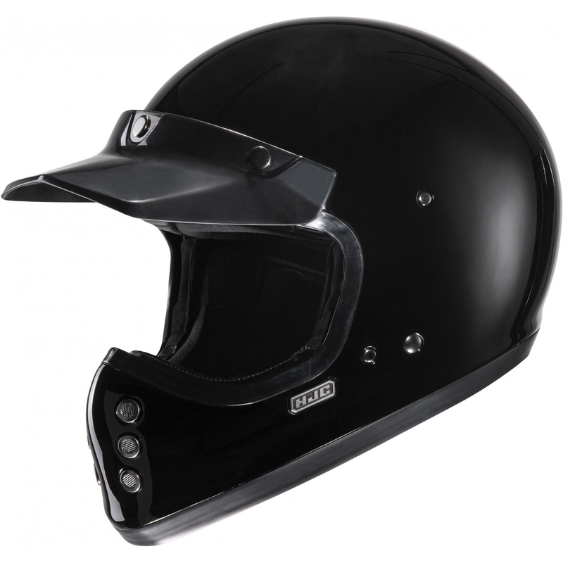 Integruotas motociklininko šalmas HJC V60 Solid black