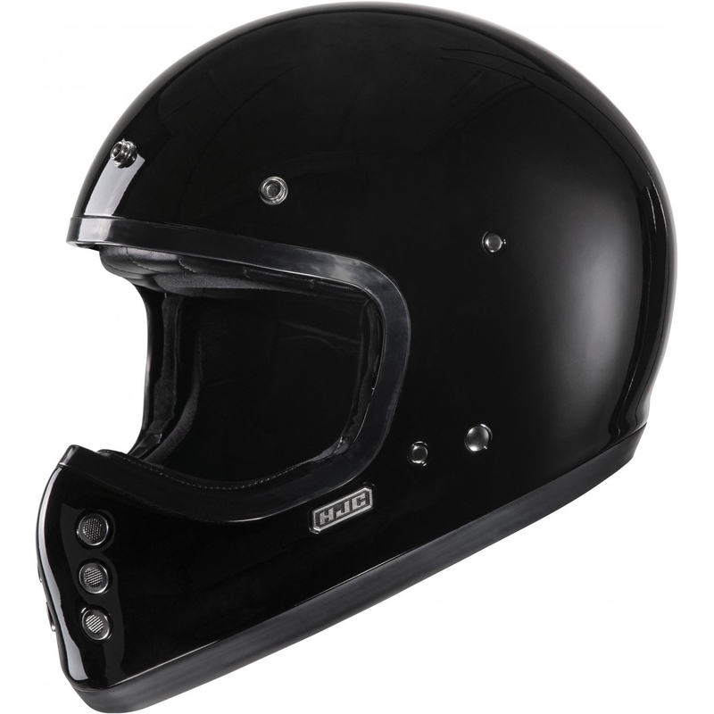 Integruotas motociklininko šalmas HJC V60 Solid black