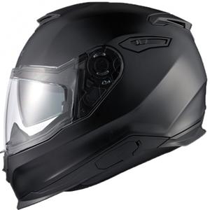 Integruotas motociklininko šalmas NEXX Y.100 CORE matinės juodos spalvos