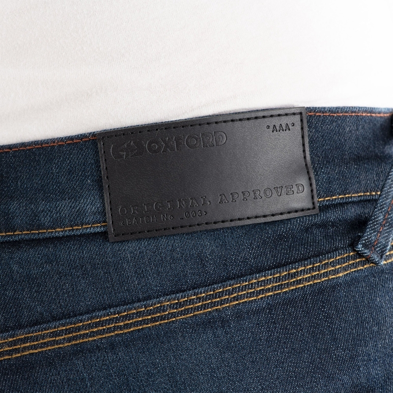 "Oxford Original Approved AAA Straight Jeans", mėlynos spalvos