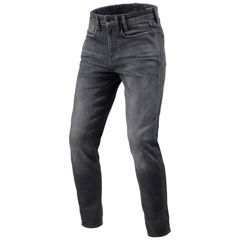 Revit Kai Skinny Mid Grey Stone Apkarpyti motociklininko džinsai