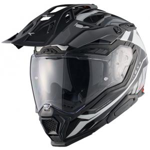 Enduro motociklininko šalmas Nexx X.WED3 Gobi baltai pilkas