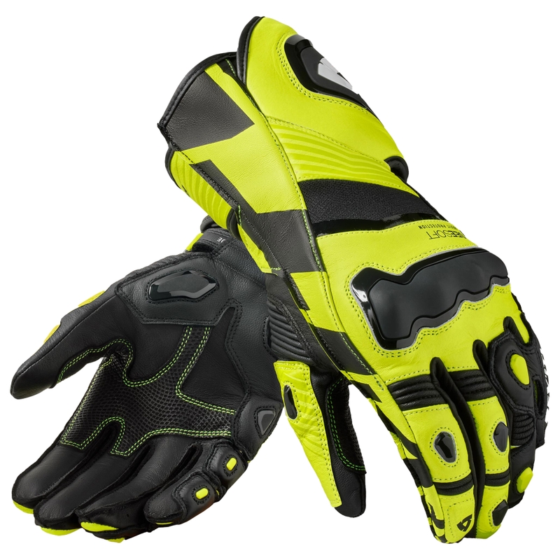 Motociklininko pirštinės Revit Jerez 4 fluo yellow-black