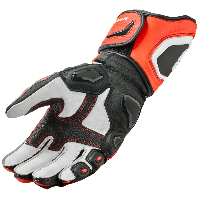 Motociklininko pirštinės Revit Jerez 4 fluo red-black
