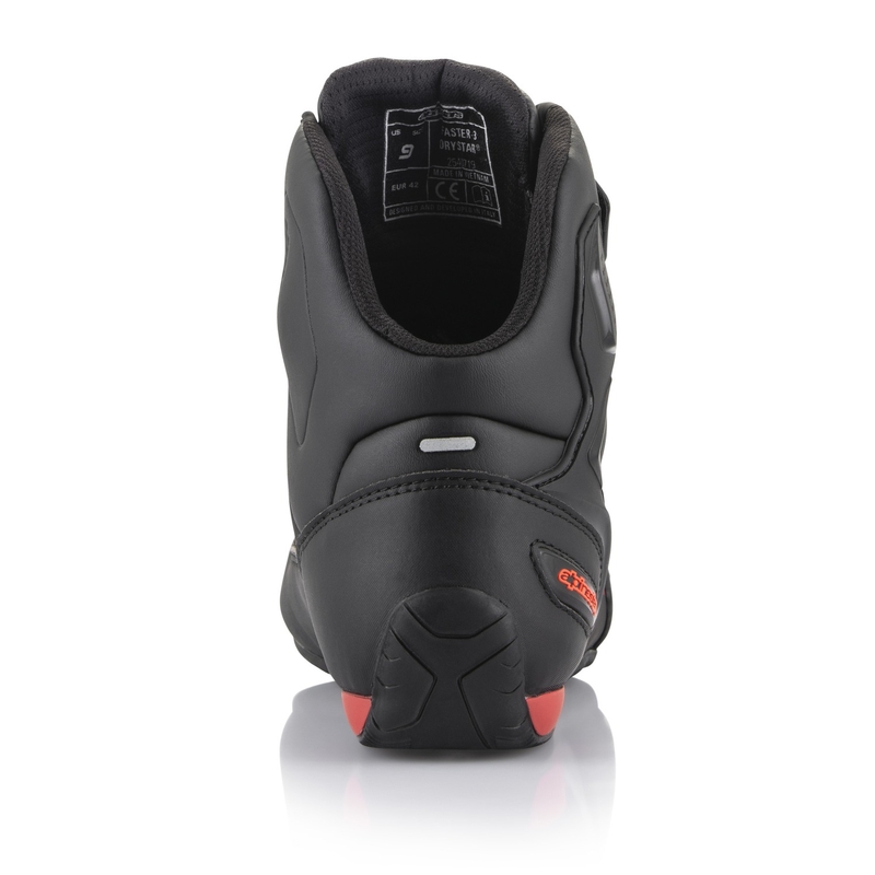 Alpinestars Faster 3 Drystar Black-Fluo Red motociklų batai