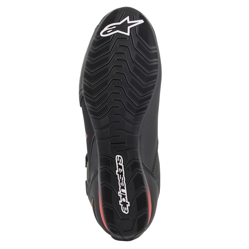 Alpinestars Faster 3 Drystar Black-Fluo Red motociklų batai