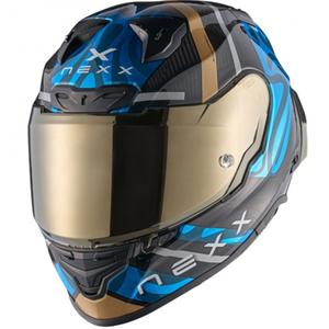 "Nexx X.R3R Swirl" integralus motociklininko šalmas turkio spalvos