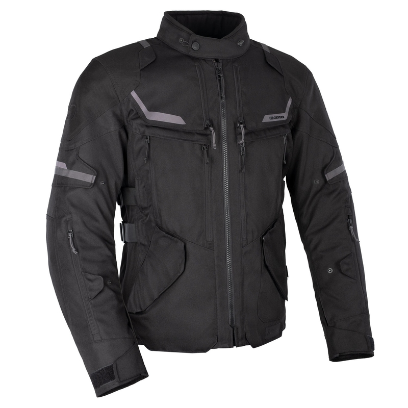 Oxford Advanced Rockland Dry2Dry Black motociklininko striukė