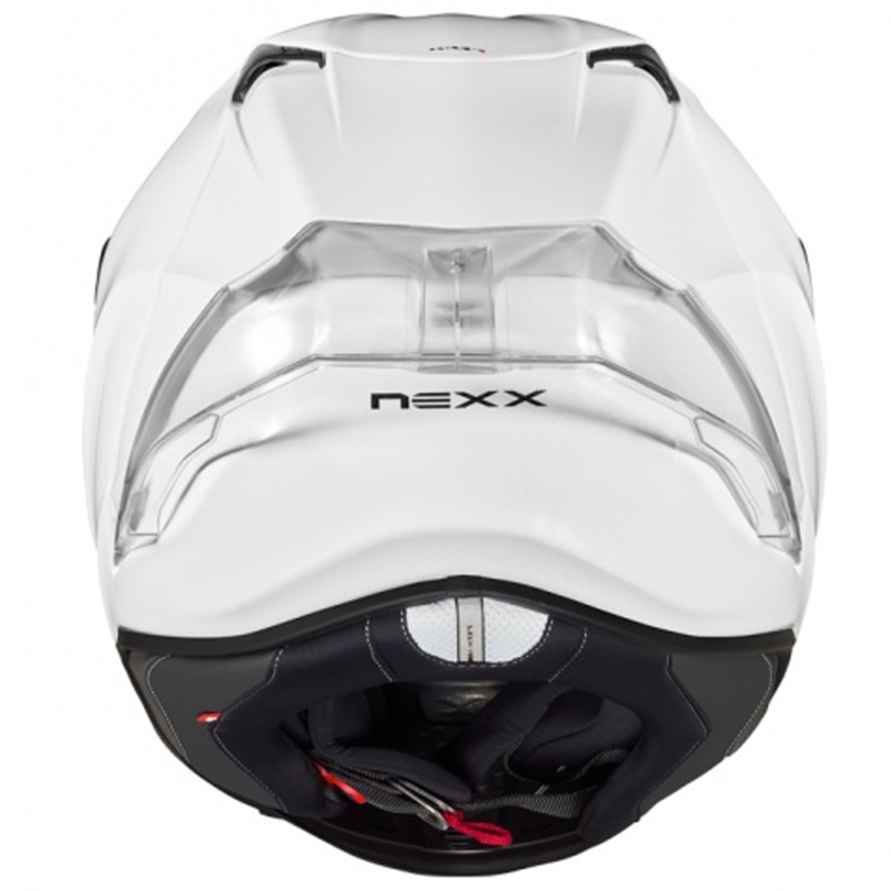 Nexx X.R3R Paprastas baltas integralus motociklininko šalmas