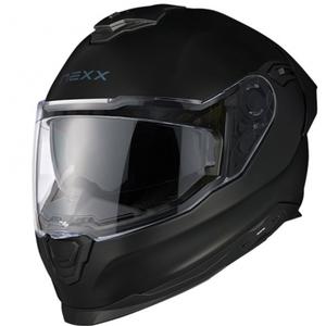 Integruotas motociklininko šalmas NEXX Y.100R Fullblack black black matt