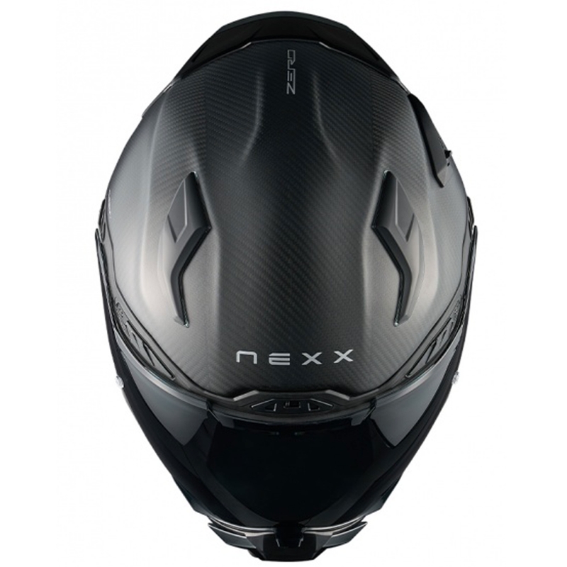 Integruotas motociklininko šalmas "Nexx X.WST3 Zero PRO Carbon" matinės juodos spalvos