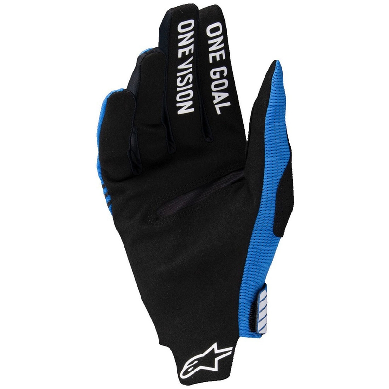 Alpinestars Radar Pro motokroso pirštinės mėlynos