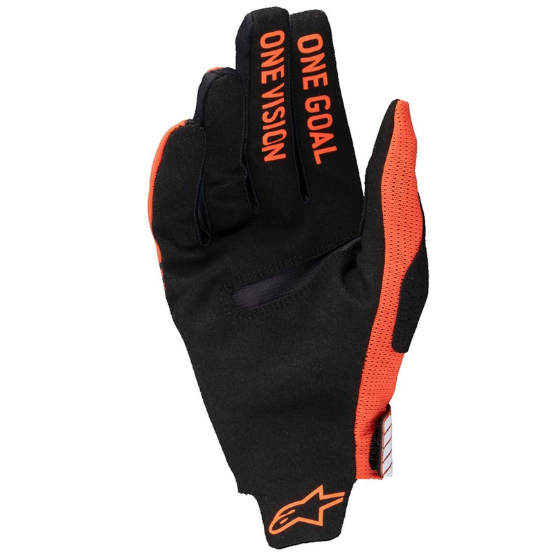 Alpinestars Radar Pro motokroso pirštinės oranžinės