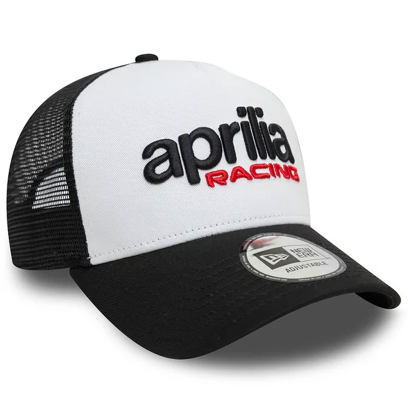 Kepurė Aprilia Trucker balta-juoda
