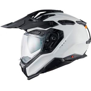 Enduro šalmas "Nexx X.WED3 Plain pearl white