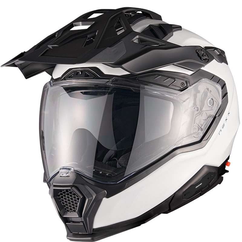 Enduro šalmas "Nexx X.WED3 Plain pearl white išpardavimas