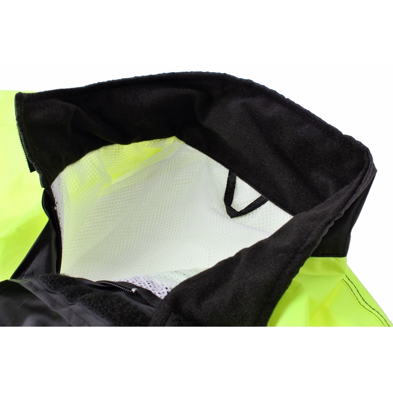 Kombinéza do deště Motozem černo-fluo žlutá výprodej