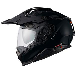 Enduro šalmas Nexx X.WED3 Paprastas juodas