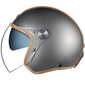 Atviras šalmas Nexx X.G30 Groovy SV pilkai rudas