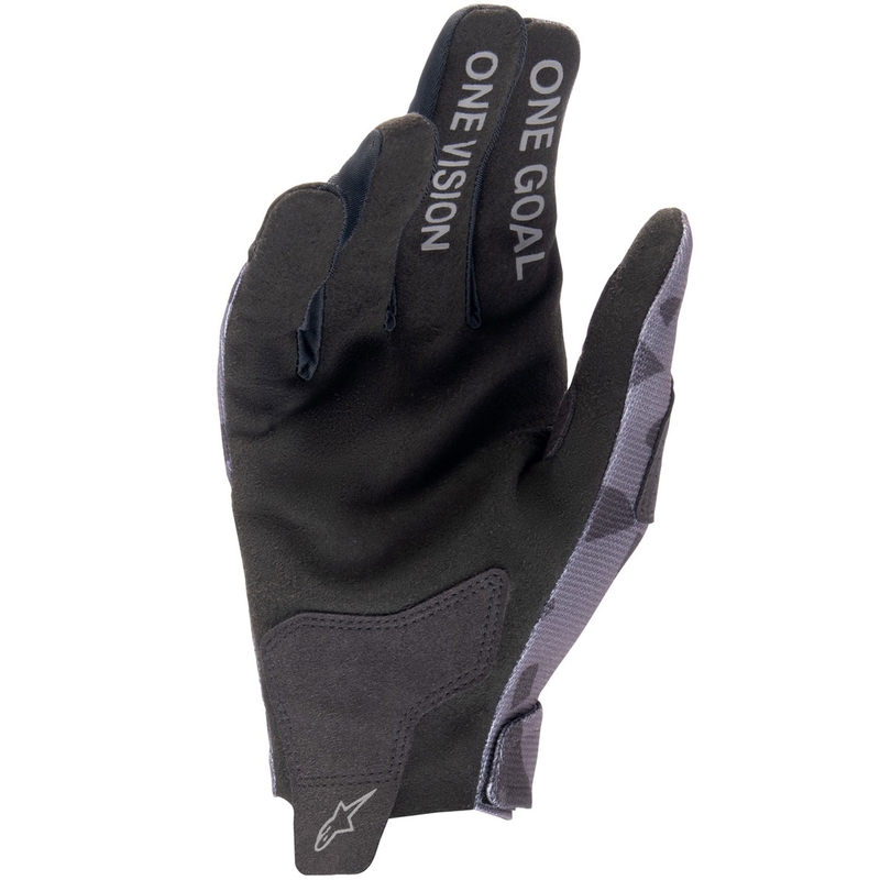Vaikiškos motokroso pirštinės Alpinestars Radar pilkos, kamufliažinės, juodos