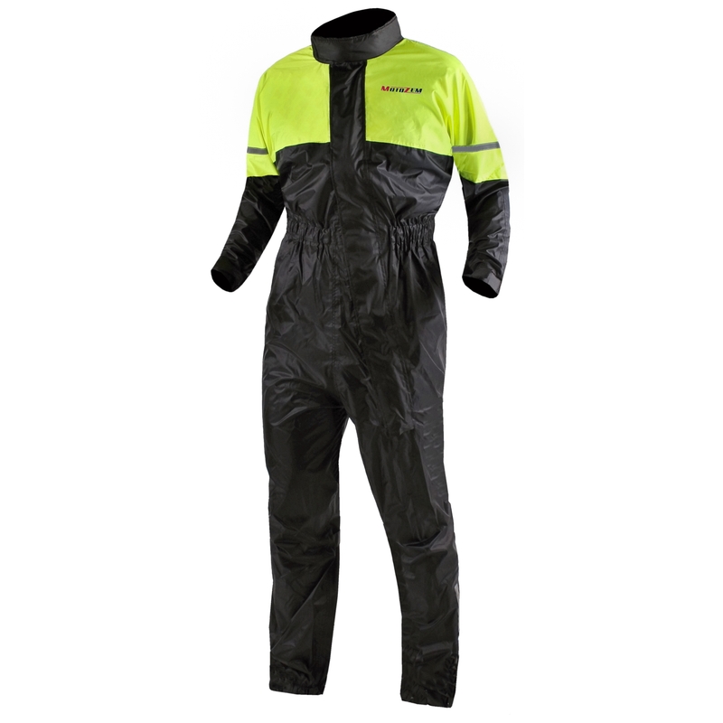 Kombinéza do deště Motozem černo-fluo žlutá výprodej