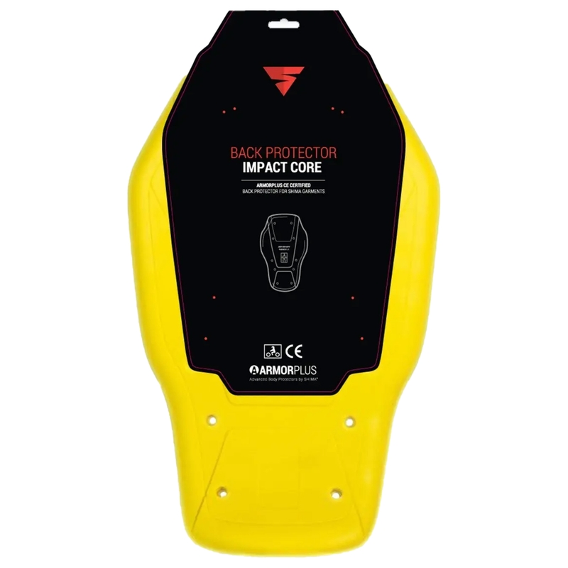 Stuburo apsauga "Shima Impact Core B-M" geltonos spalvos