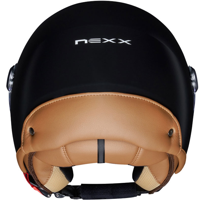 Atviras motociklininko šalmas NEXX Y.10 Sunny black išpardavimas