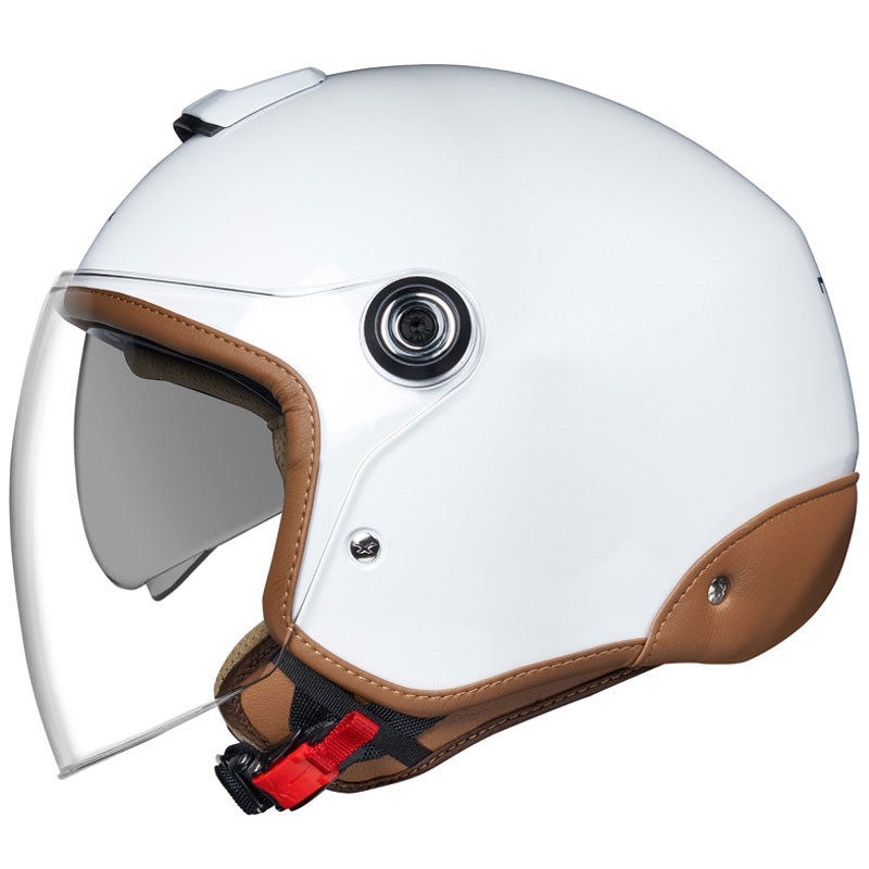 Atviras motociklininko šalmas NEXX Y.10 Sunny white išpardavimas