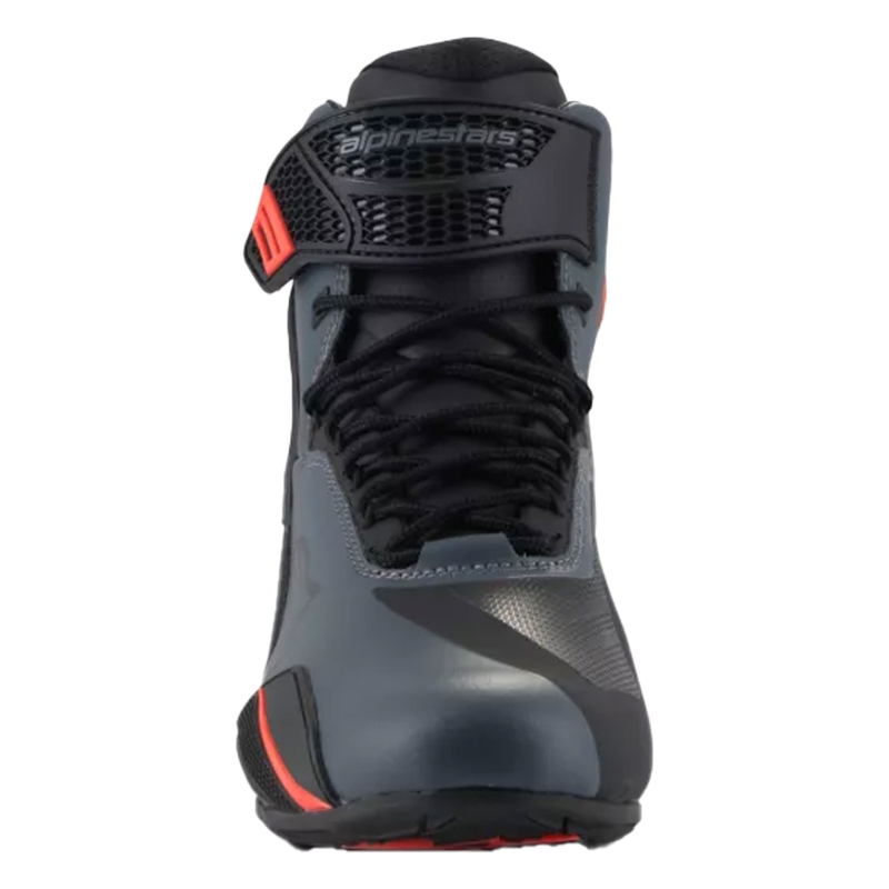 Alpinestars Faster-4 black-grey-fluo red motociklininko batai