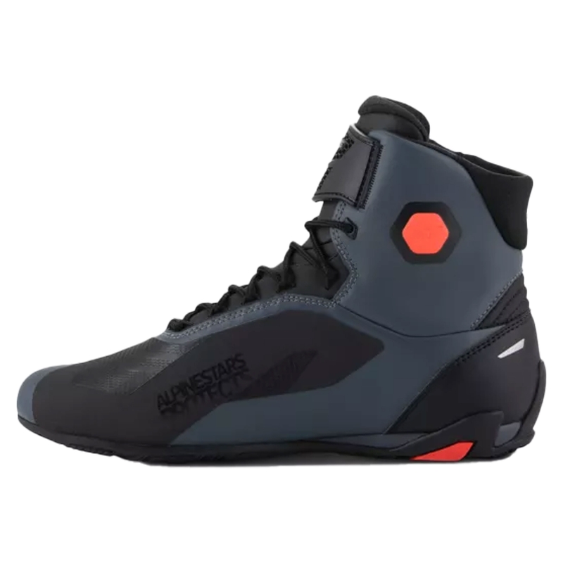 Alpinestars Faster-4 black-grey-fluo red motociklininko batai