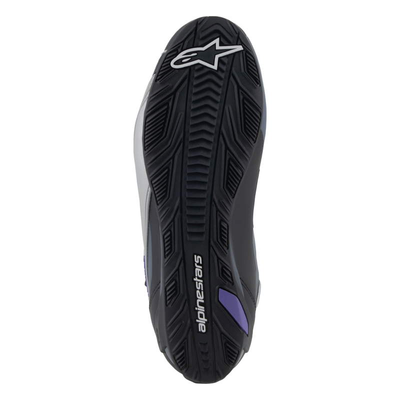 Moteriški Alpinestars Stella Faster-4 Black-Grey-Purple motociklininkų batai