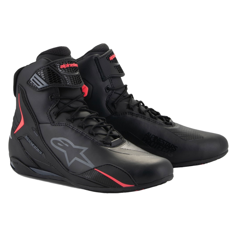 "Alpinestars Stella Faster-4" moterų juodai rožiniai motociklininkų batai