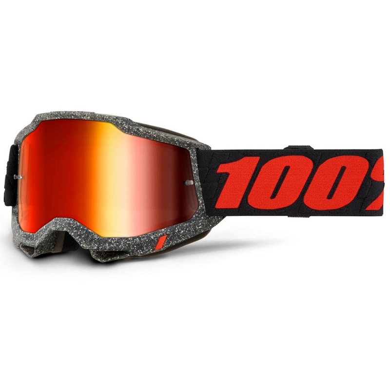 Vaikiški motokroso akiniai 100% - USA ACCURI 2 Huaraki red plexi