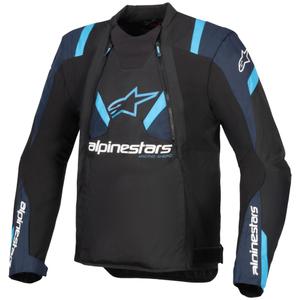 Alpinestars T-Stunt Air Black-Blue-Light Blue motociklininko striukė
