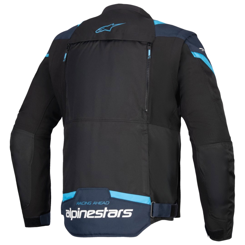 Alpinestars T-Stunt Air Black-Blue-Light Blue motociklininko striukė