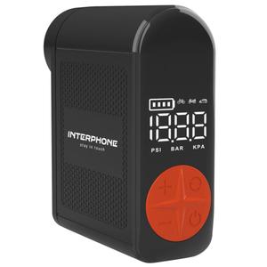 Mini AKU kompresorius "Interphone" juodas