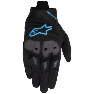 Alpinestars SP X 1 motociklininko pirštinės juodos ir mėlynos spalvos