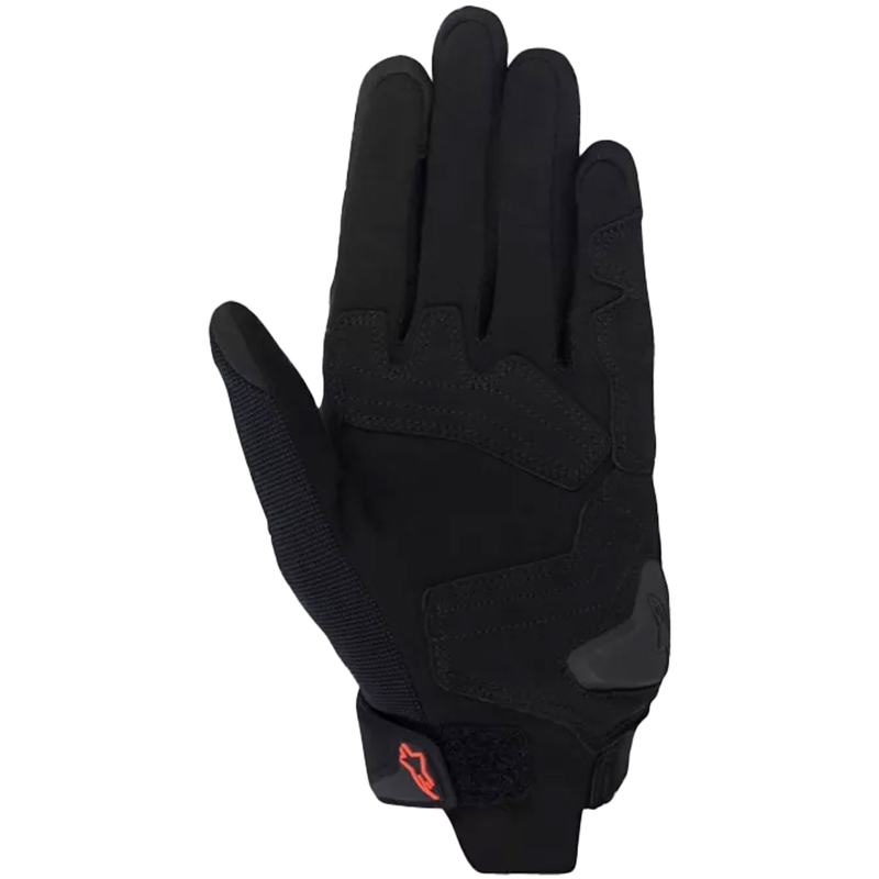 Alpinestars Stella SP X 1 Black-Fluo Red Moteriškos motociklininko pirštinės