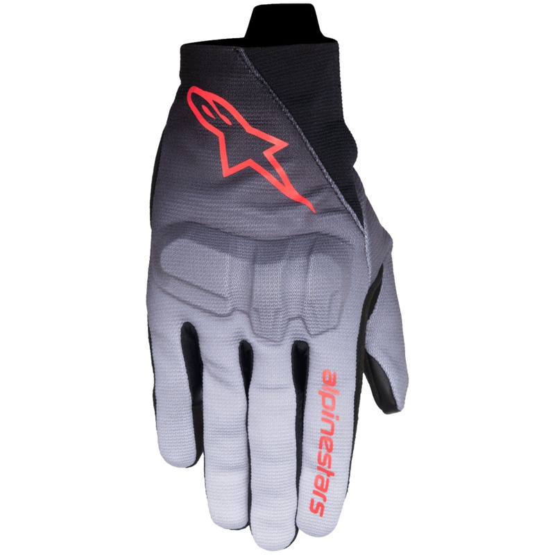 Alpinestars Reef V2 moteriškos motociklininko pirštinės pilka-juoda-rožinė