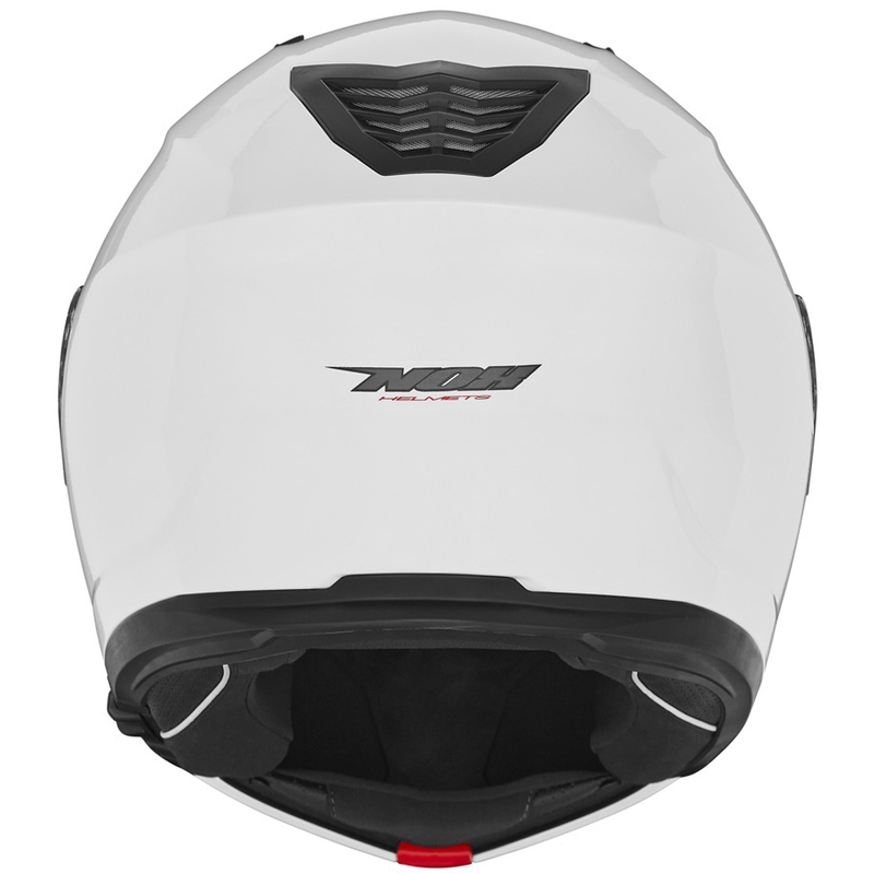 NOX N968 motociklininko šalmas perlo baltumo