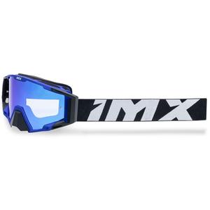 Motokroso akiniai iMX Sand juoda-mėlyna su iridžio stiklu