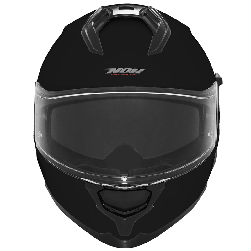 Integruotas motociklininko šalmas NOX N304S juodas