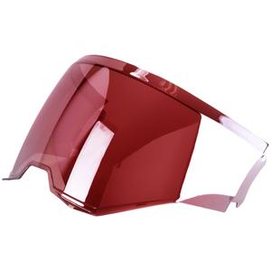 "Plexi Scorpion" KDF18-1 EXO-TECH/CARBON šalmams veidrodinis raudonas