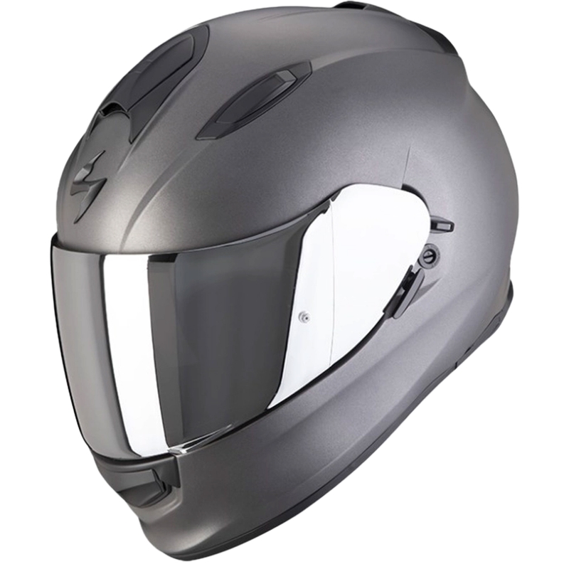 Integruotas motociklininko šalmas Scorpion Exo-491 Solid matinis antracitas