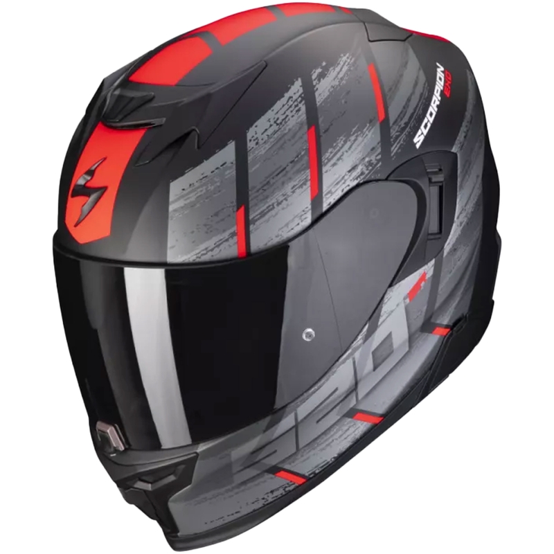Integrální přilba na motorku Scorpion EXO-520 EVO Air Maha černo-červená výprodej