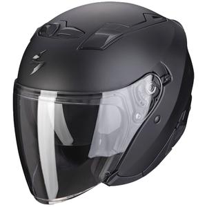 Atviras motociklininko šalmas SCORPION EXO-230 Solid black matt