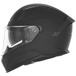 Integruotas motociklininko šalmas NOX N401 matinės juodos spalvos