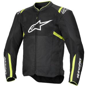 Alpinestars T-SPS Air V2 juoda-fluo geltona motociklininko striukė